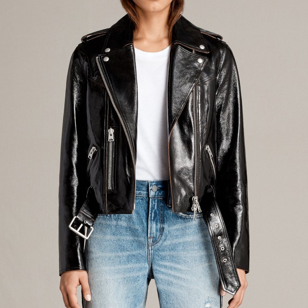 ALLSAINTS Rigby Payton Biker Jacket US6